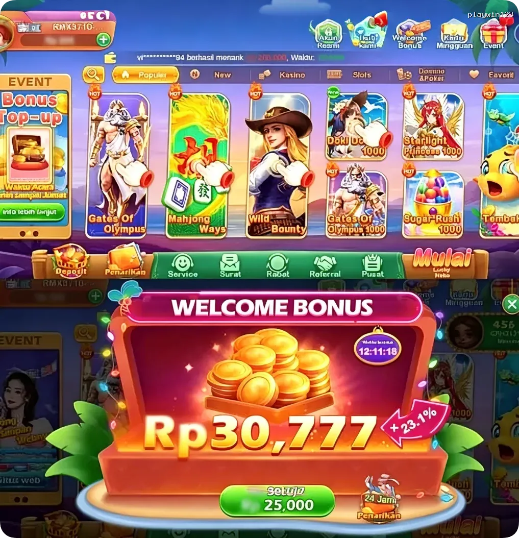 playwin123 Resmi - Unduh APK